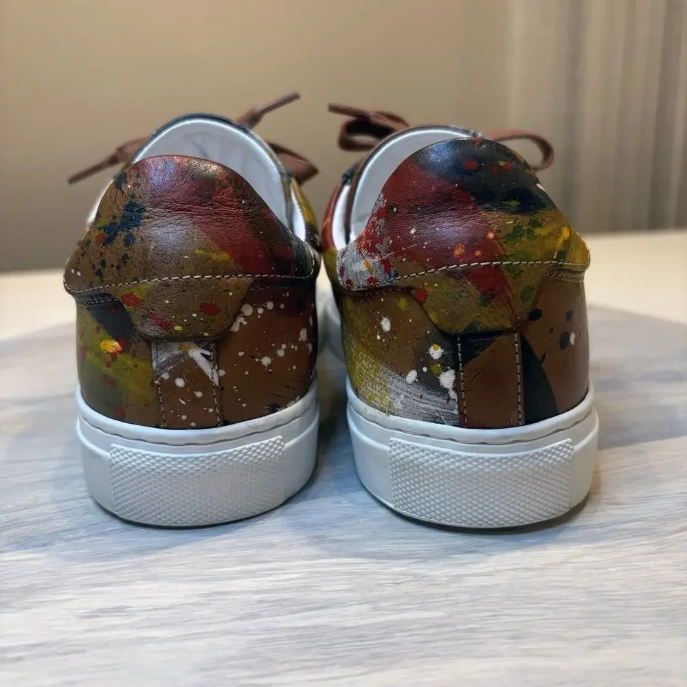Dooney & Bourke Florentine Dipinta Limited Edition Leather Sneakers US Size 7